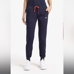 Navy jogger scrubs, medium petite, woman’s